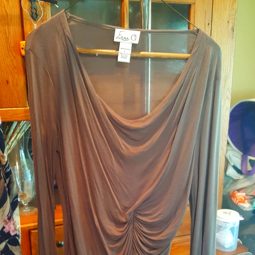 Embassy Long Sleeve Scoop Neck